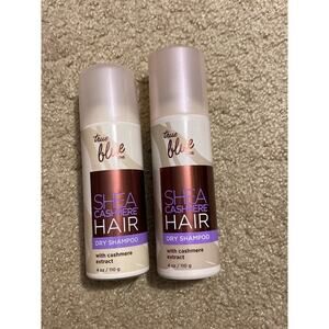 Bath & Body Works True Blue Spa‎ Shea Cashmere Dry Shampoo 2x